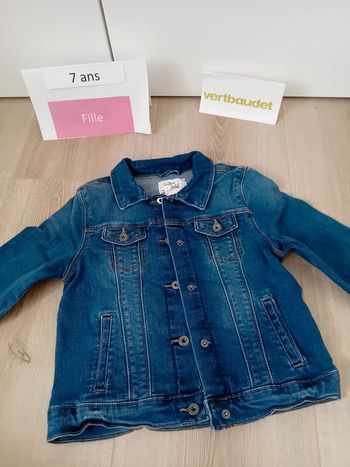 Veste jean fille 7 ans Vertbaudet