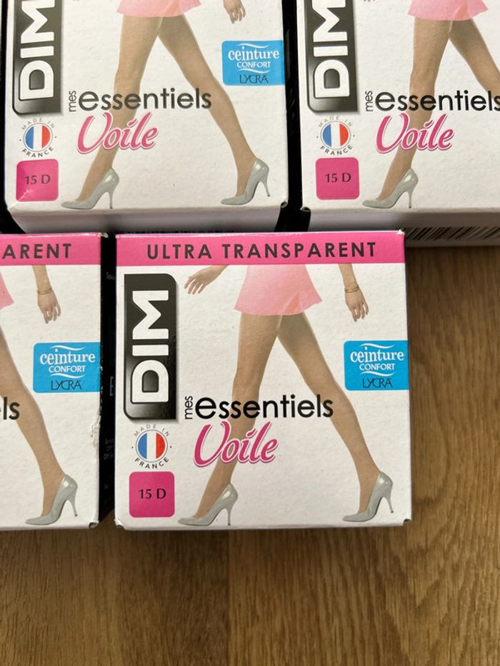 Lot de 8 collants Dim Taille 2 Poivre 15D - photo numéro 2