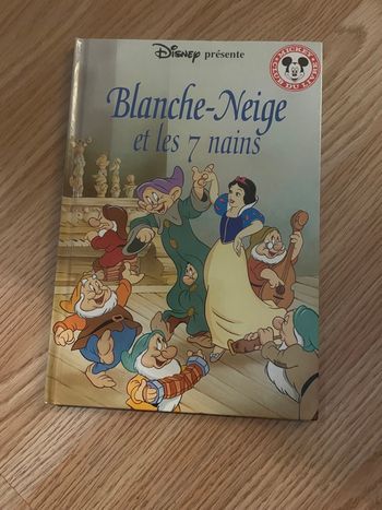 Livre blanche neige et les sept nains