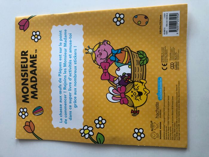 Livre jeux Monsieur Madame - photo numéro 2