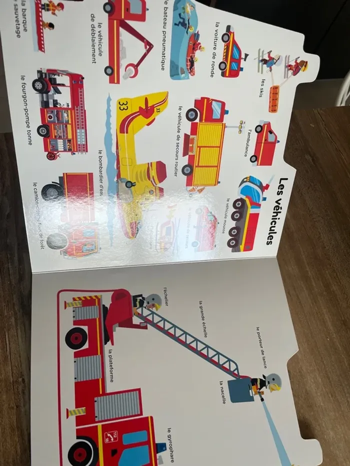 Livre Les pompiers - photo numéro 3