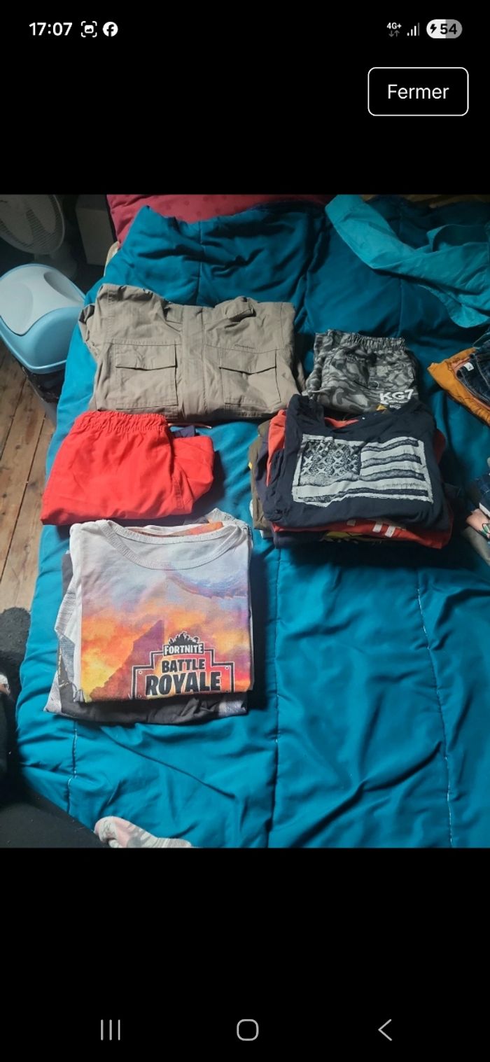 Lot vetement garcon