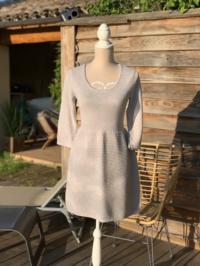 Robe argenté Bel Air taille 1 - photo numéro 2