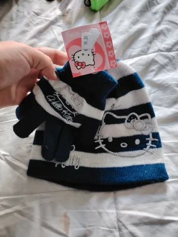 Ensemble bonnet gant