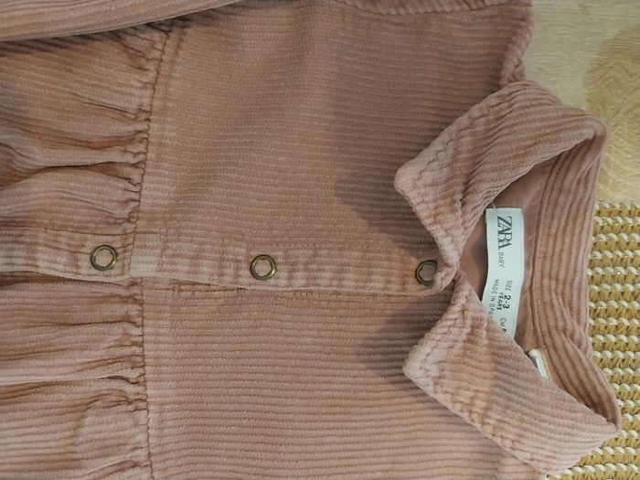 Robe en velours 2/3 +ans Zara - photo numéro 3