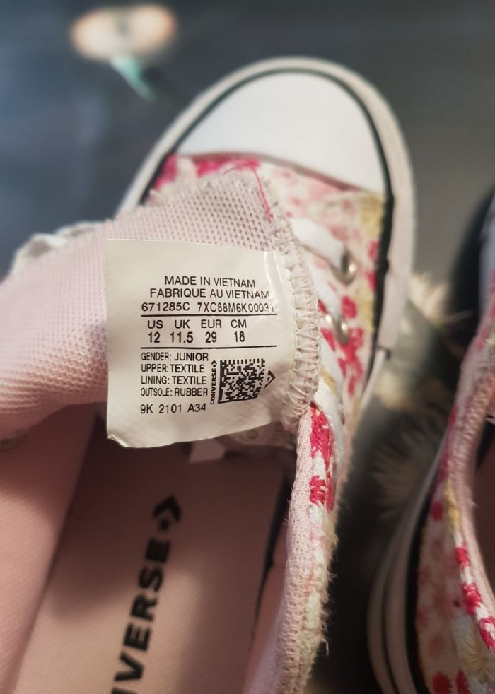 Basket marque Converse All☆star taille 29 - photo numéro 5