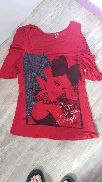 Tee shirt rouge
