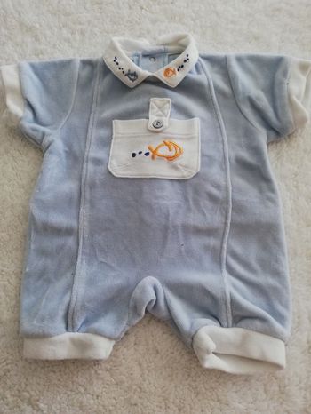 Ensemble garçon 1 mois les petits pirate