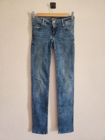 Jean femme 34 Teddy Smith – bleu – slim – très bon état