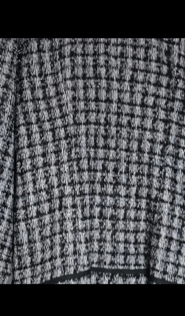 Veste tweed noire et blanche Affinités par Armand Thiery - photo numéro 3