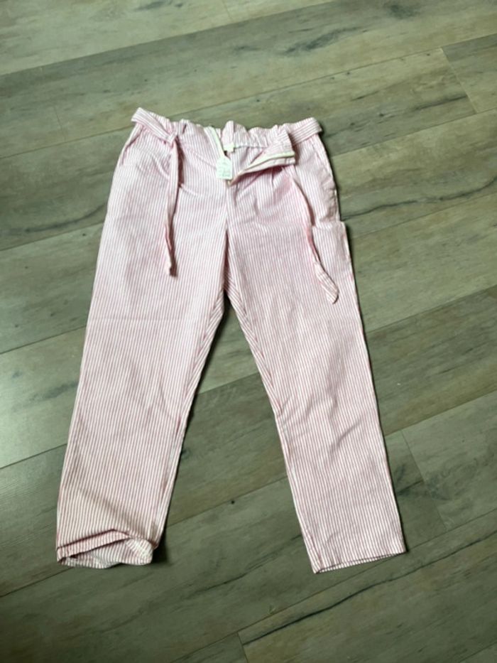 Pantalon fines rayures - photo numéro 3