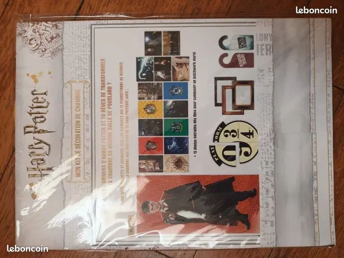 Kit de décoration de chambre Harry potter neuf Emballage jamais ouvert fille garçon mixte poster pho - photo numéro 2