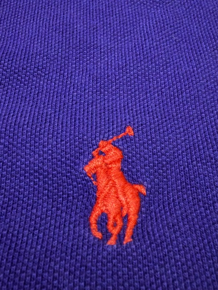 Polo Ralph Lauren Violet homme Taille L Coton - photo numéro 2