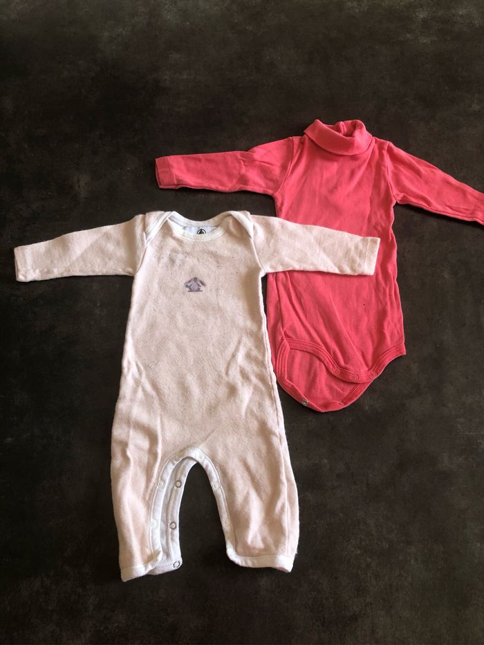 Body petit bateau 3 mois et combinaison - photo numéro 2
