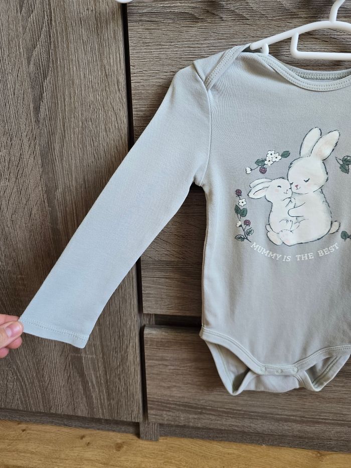 Vêtement Bébé Fille - Body lapin - C&A- 12/18 mois 86 cm - photo numéro 2