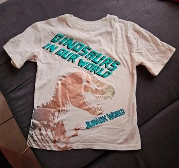 T-shirt jurassic world 4/6 ans garçon