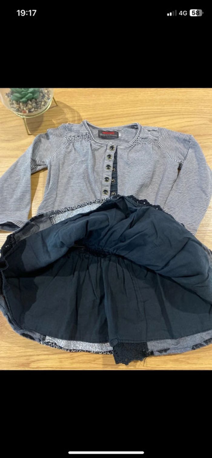 🖤 Belle robe été bébé fille Catimini - 24 mois - TBE 🖤 - photo numéro 5