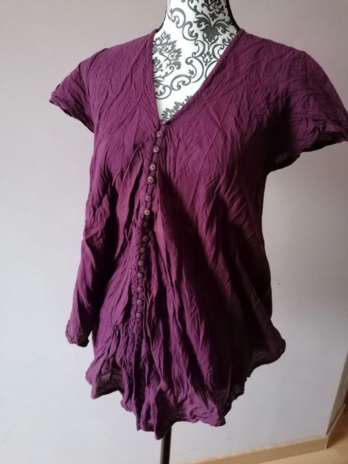 Chemise ample effet froissé #boutiqueindépendante