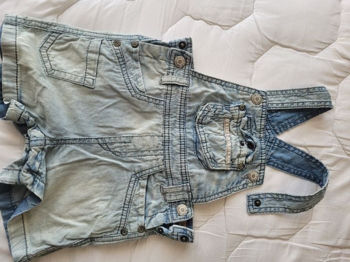 Salopette short mixte
