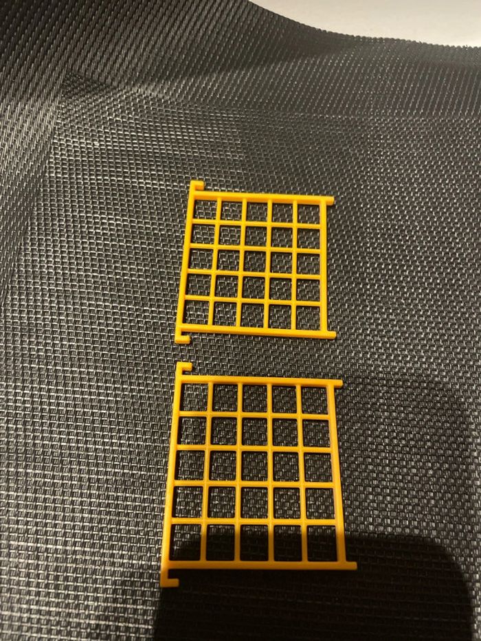 Playmobil lot 2 petites barrières jaunes clinique vétérinaire 4009 6425 centre soins animalier - photo numéro 3