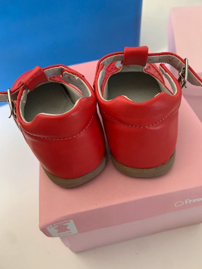 Sandale cuir rouge - photo numéro 3
