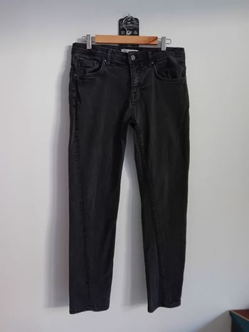 Jean twist gris Zara Denimwear Premium 1975 homme Taille 42