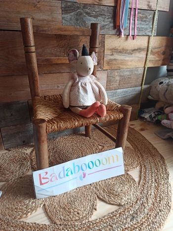 Peluche souris musicale moulin roty il était une fois tbe