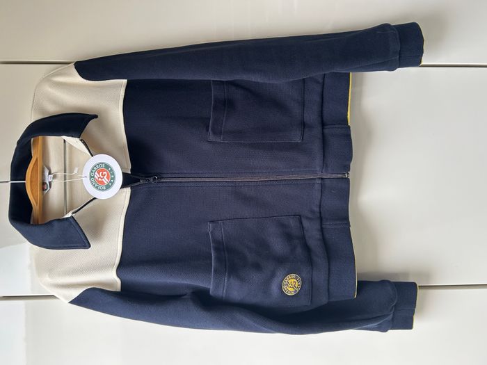Gilet zippé bleu et blanc Roland Garros - Taille XS