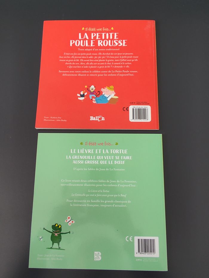 Lot de 2 livres, 3 histoires - photo numéro 2