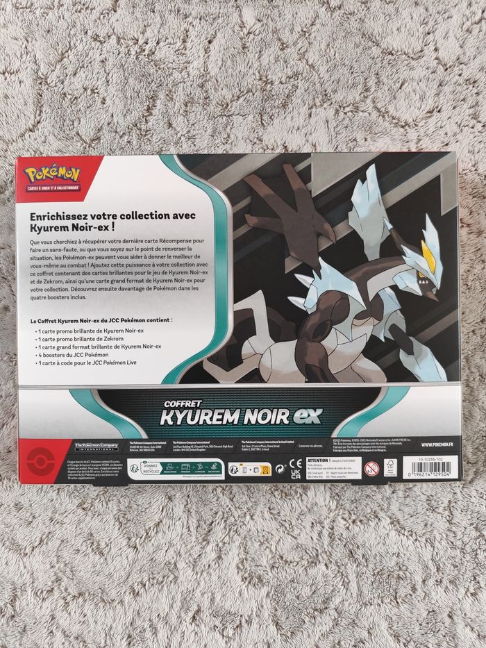 Pokemon coffret Kyurem noir ex neuf scellé - photo numéro 2