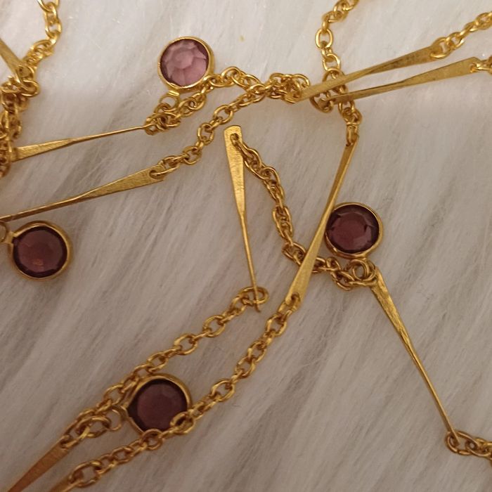 Sautoir 3 ranger goldette New York - photo numéro 11