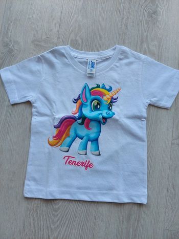 T-shirt licorne 2 ans