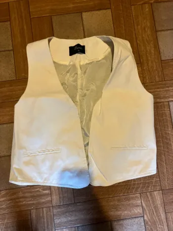 Gilet sans manche simili cuir @