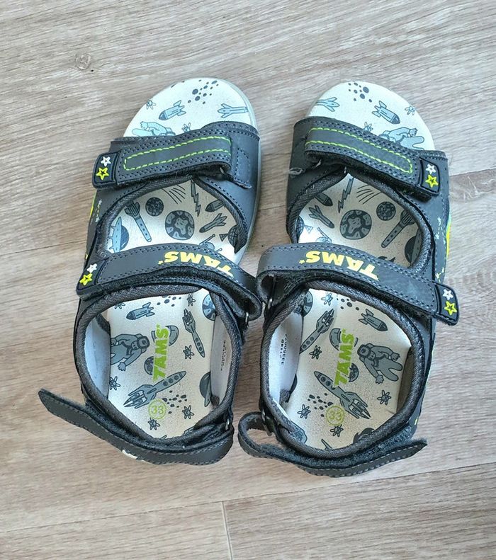 Sandales taille 33 tams - photo numéro 4