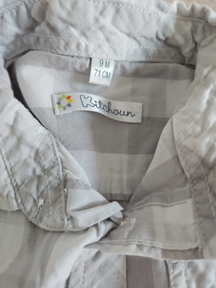 Ensemble pantalon tape à l'œil chemise kitchoun - photo numéro 2