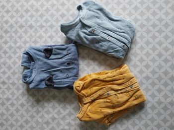 Lot 3 Pyjamas Velours Kiabi 9 mois Garçon 