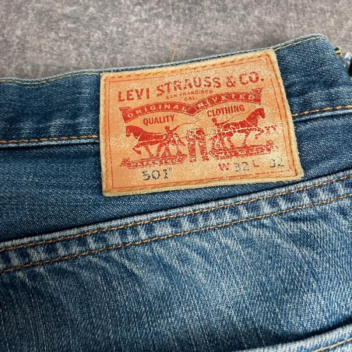 Jean Levi’s 501 Original Fit Homme W32 L32 👖 Vintage Iconique Coupe Droite - photo numéro 4
