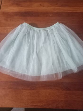 Jupe fille 12 ans paillete marque kiabi  couleur bleu ciel tres bonne etat
