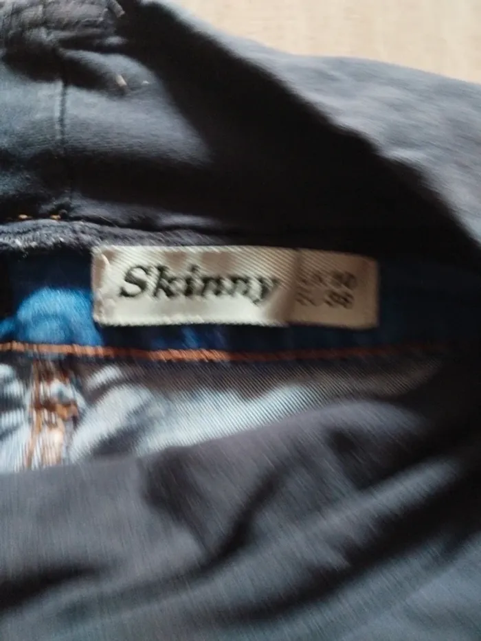 Jean bleu skinny Grossesse NewLook T38 - photo numéro 4