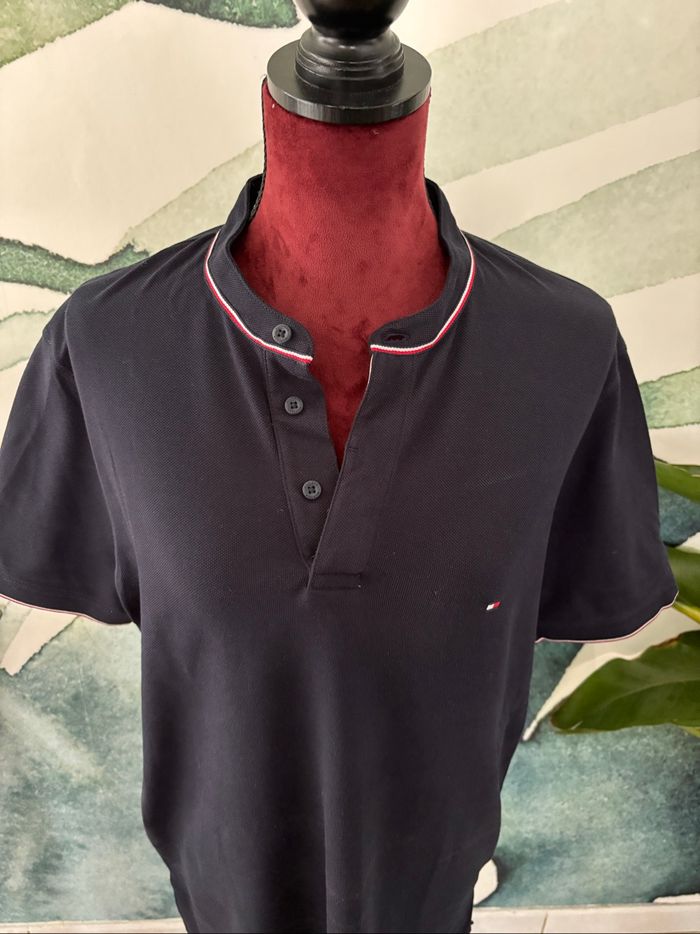 Polo homme bleu marine Tommy Hilfiger - photo numéro 2