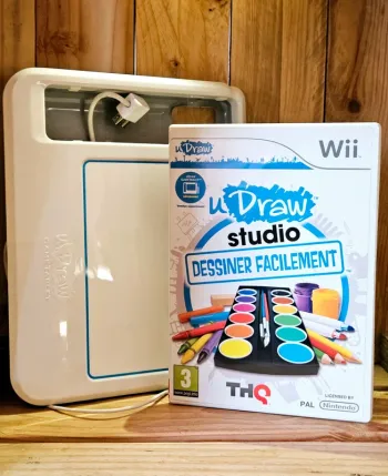 Nintendo Wii # U Draw Studio Tablette + Jeu #