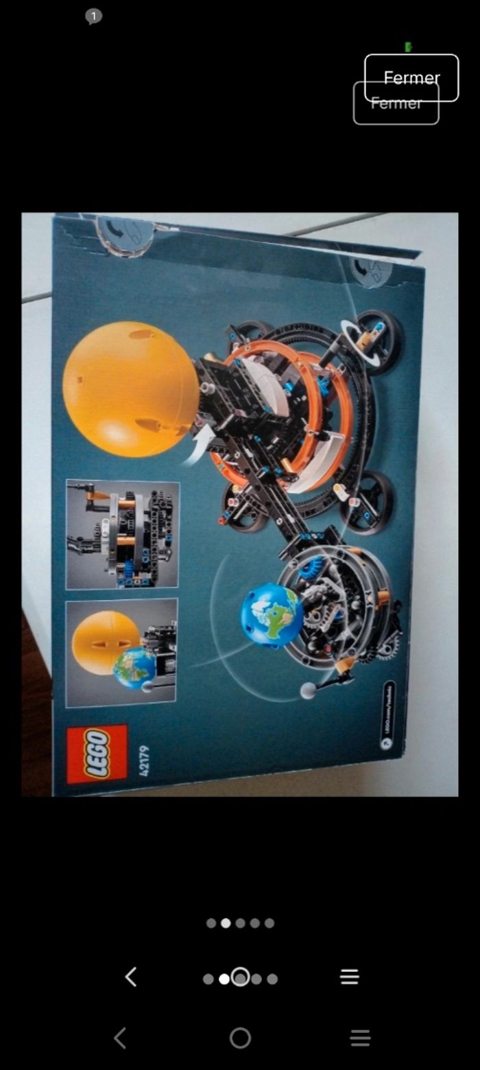 Boîte de Lego vide - photo numéro 2