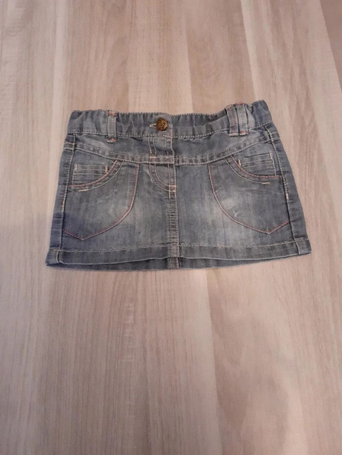 Jupe en jean 18 mois tape à l'œil. - photo numéro 2