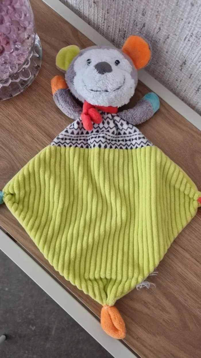 Doudou plat mots d'enfants - photo numéro 2