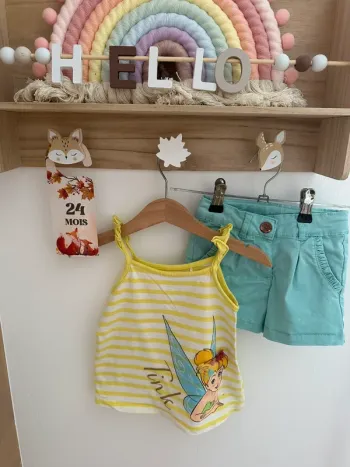 Ensemble short et débardeur