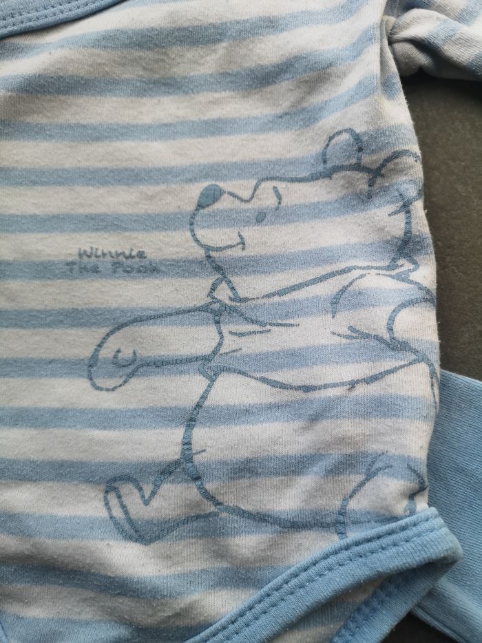 Lot 2 Body winnie l'ourson disney - photo numéro 2