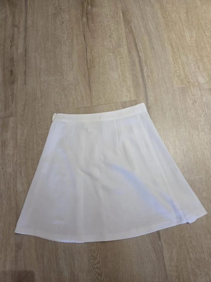 mini-jupe Monki blanc taille M - photo numéro 2