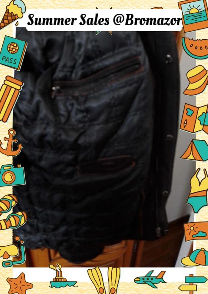 Blouson vintage en cuir Olly Gan taille XL - photo numéro 11