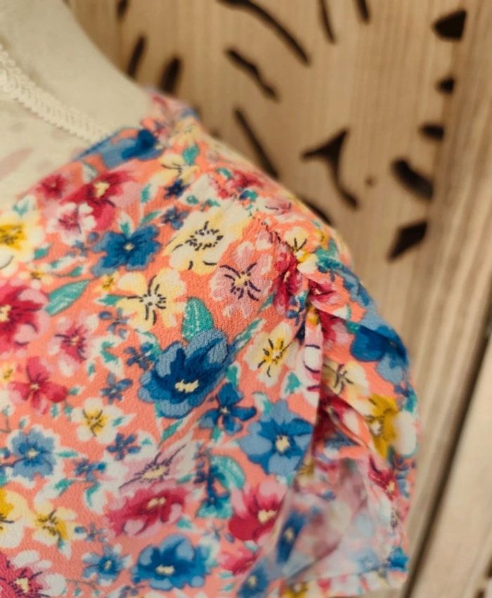 Robe imprimée fleurie Taille 36 Springfield - photo numéro 7