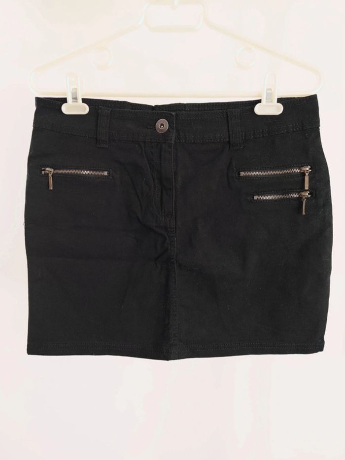 Women only jupe jean noir 40
